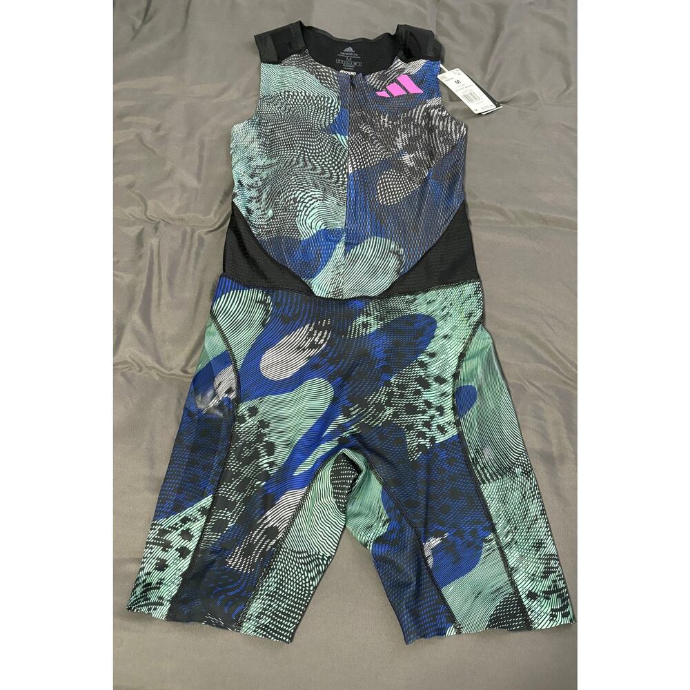 Size M - Adidas 2023 Pro Elite Sleeveless Running Suit HN8038 Sprint Mens